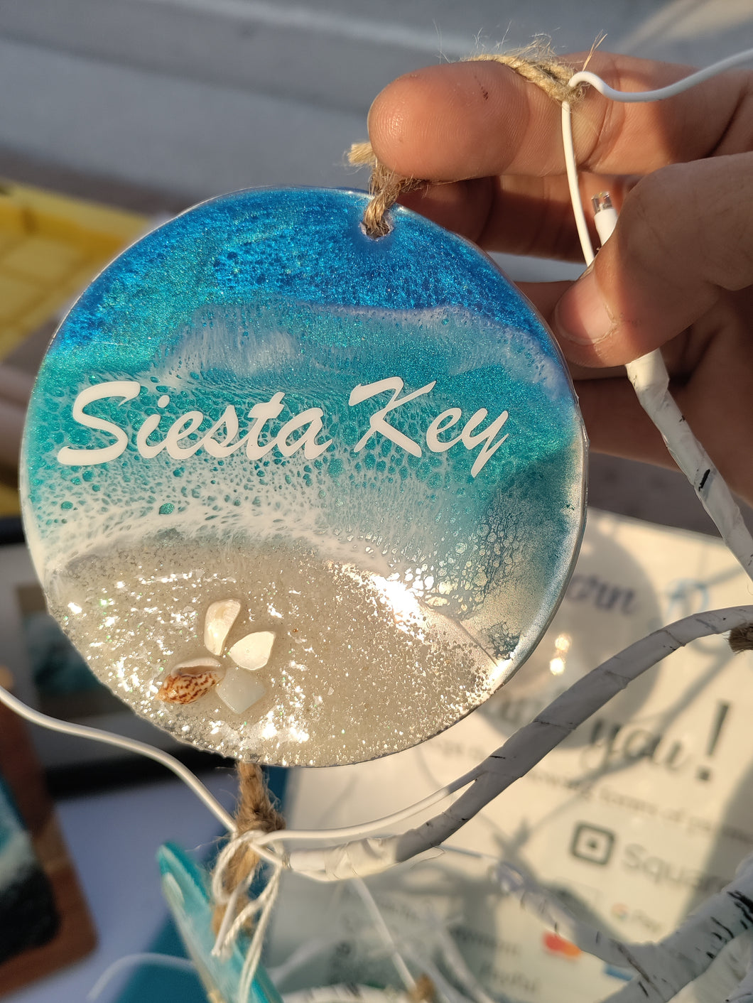 Siesta key ornament